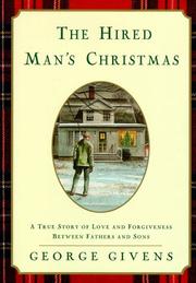 Cover of: The hired man's Christmas by George W. Givens