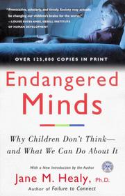 Cover of: Endangered minds by Jane M. Healy