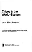 Cover of: Crises in the world-system