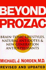 Cover of: Beyond Prozac: Antidotes for Modern Times