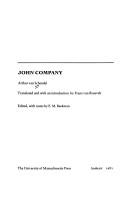 Cover of: John Company by Arthur van Schendel