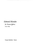 Cover of: Edmund Blunden by Thomas Mallon