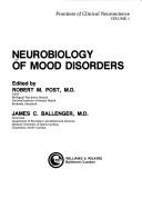 Cover of: Neurobiology of mood disorders