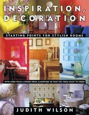 Cover of: Inspiration, decoration: starting points for stylish rooms