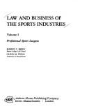 Cover of: Law and business of the sports industries by Robert C. Berry