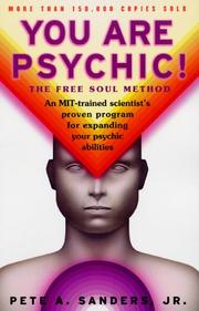 Cover of: You Are Psychic! by Pete A. Sanders