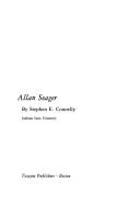 Allan Seager by Stephen E. Connelly