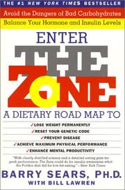 Cover of: Zone: A Dietary Road Map to Lose Weight Permanently