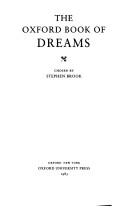 Cover of: The Oxford book of dreams