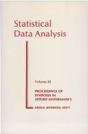 Statistical data analysis by Ram Gnanadesikan