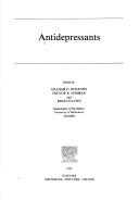 Cover of: Antidepressants by edited by Graham D. Burrows, Trevor R. Norman, and Brian Davies.