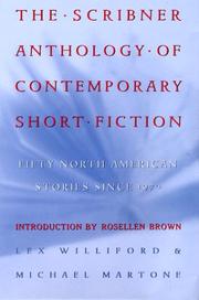 Cover of: The Scribner Anthology of Contemporary Short Fiction: Fifty North American American Stories Since 1970