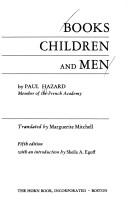 Cover of: Books, children & men