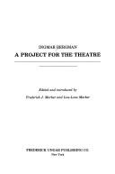 A project for the theatre by Ingmar Bergman, Frederick J. Marker, Lise-Lone Marker