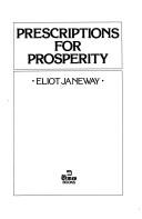 Cover of: Prescriptions for prosperity