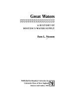 Cover of: Great waters: a history of Boston's water supply