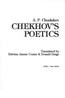 Cover of: Chekhov's poetics