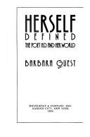 Herself defined by Barbara Guest