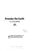 Cover of: Promise the earth