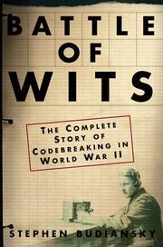 Cover of: Battle of wits by Stephen Budiansky