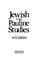 Cover of: Jewish and Pauline studies