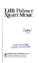 Cover of: Night music