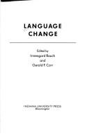 Cover of: Language change | 