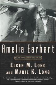 Cover of: Amelia Earhart by Elgen M. Long, Marie K. Long