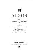 Alsos by Samuel Abraham Goudsmit