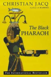 Cover of: The Black Pharaoh by Christian Jacq