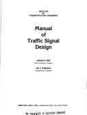 Cover of: Manual of traffic signal design by James H. Kell