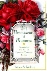 Cover of: The Benevolence of Manners