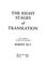 Cover of: The eight stages of translation