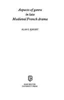 Cover of: Aspects of genre in late medieval French drama