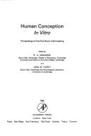 Cover of: Human conceptionin vitro
