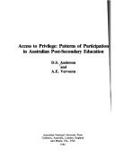 Cover of: Access to privilege: patterns of participation in Australian post-secondary education