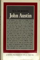 Cover of: John Austin by W. L. Morison