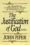 Cover of: The justification of God by John Piper