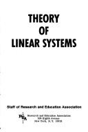 Cover of: Theory of linear systems