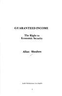 Cover of: Guaranteed income: the right to economic security