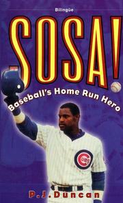 Cover of: Sosa! baseball's home run hero