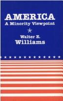 Cover of: America, a minority viewpoint
