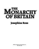 Cover of: The monarchy of Britain