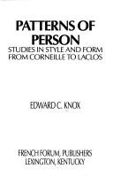 Cover of: Patterns of person by Edward C. Knox