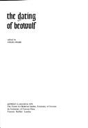 Cover of: The Dating of Beowulf