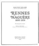 Cover of: Rennes naguère: 1850-1939