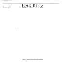 Lenz Klotz by Werner Jehle