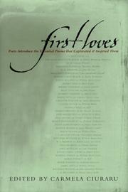 Cover of: First loves by edited by Carmela Ciuraru.
