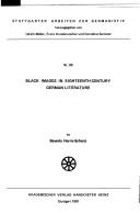 Cover of: Black images in eighteenth-century: German literature