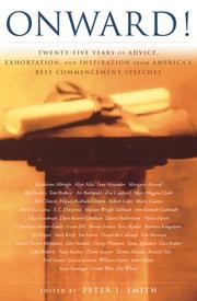 Cover of: Onward!: 25 Years of Advice, Exhortation, and Inspiration from America's Best Commencement Speeches